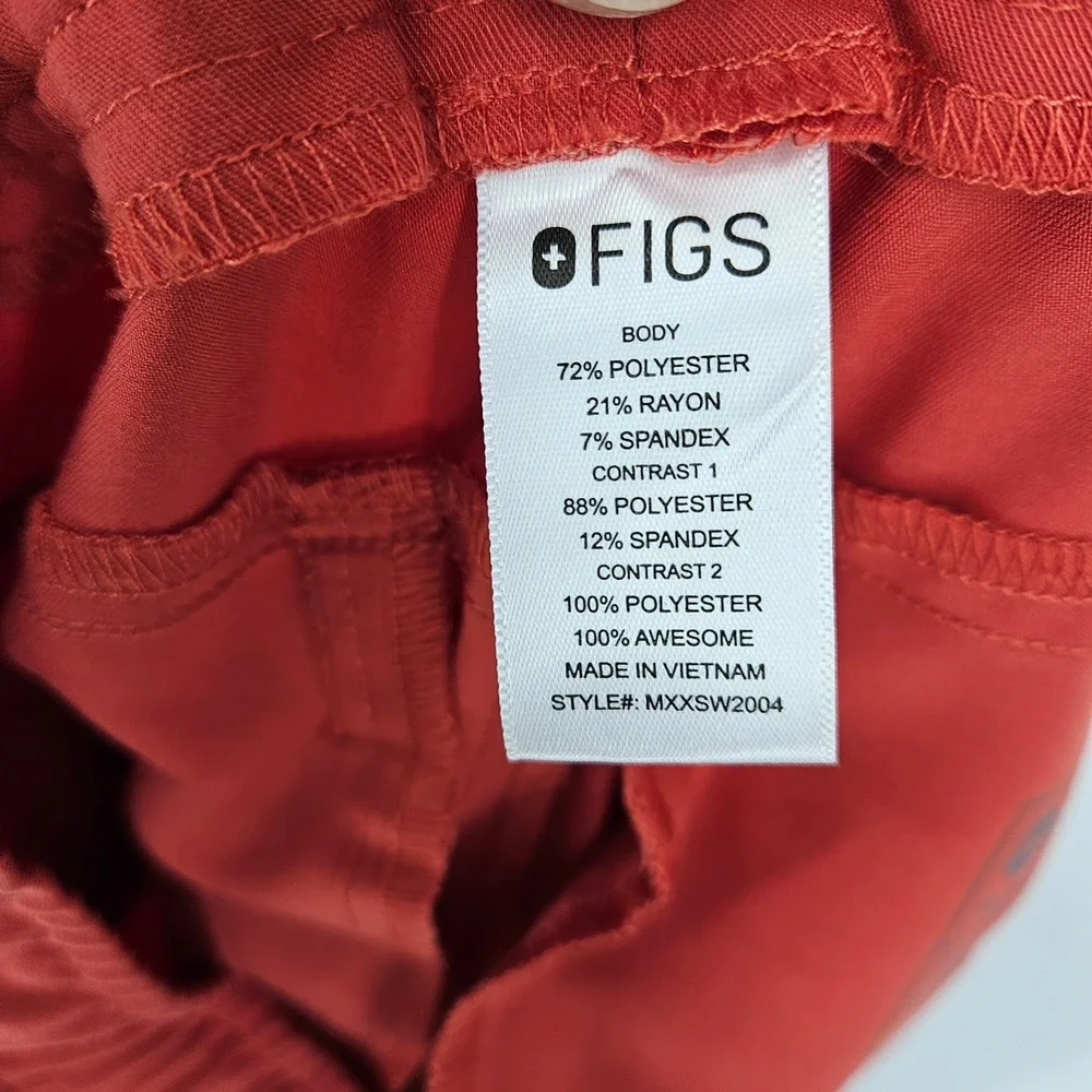 Figs Scrub Pants Mens Small Tansen Jogger Nurses Healthcare Uniforms Clay